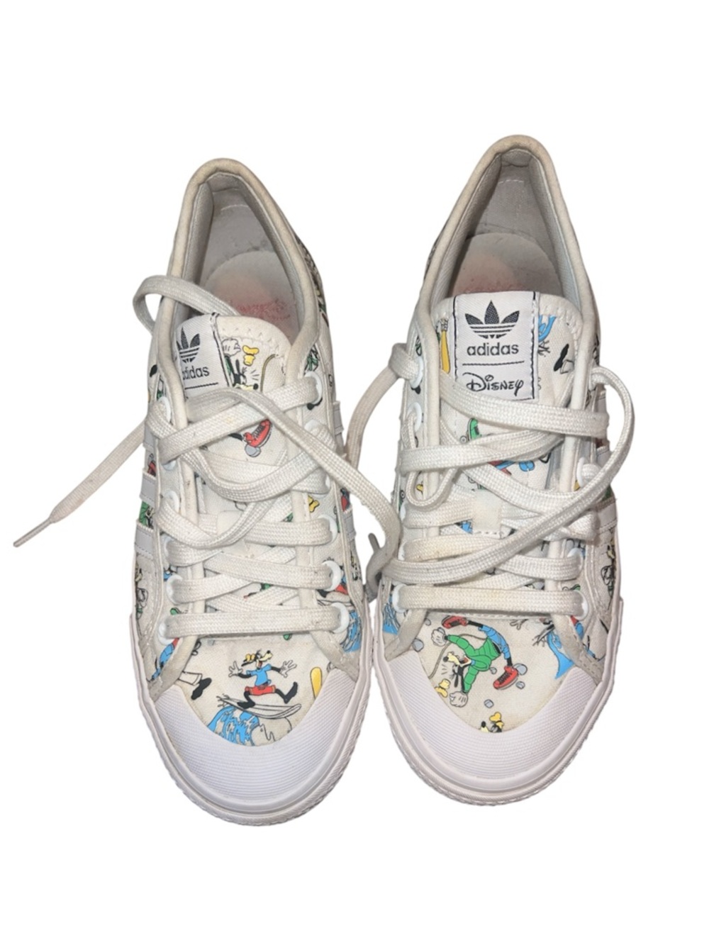 Size 6 1/2 DISNEY X NIZZA J 'SPORT GOOFY PACK - WHITE'